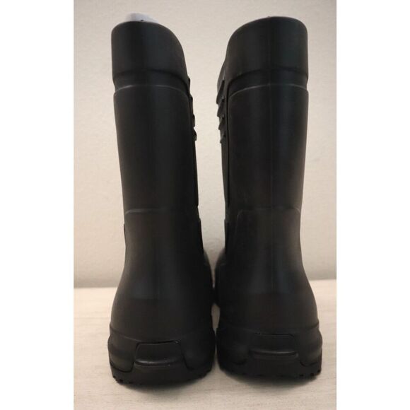 Shoes for Crews x Ace Men's 9D Women's 11D Black Bullfrog Pro II Soft Toe Boots - Picture 3 of 16